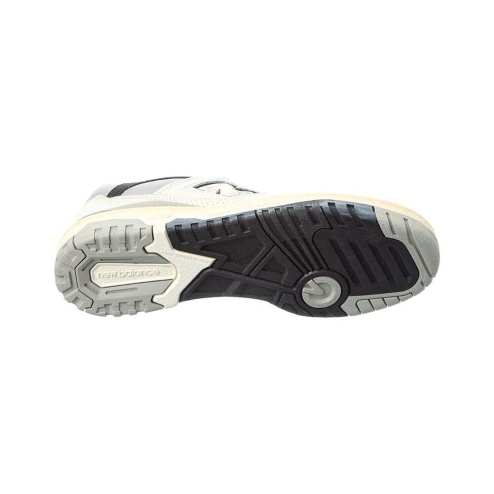 New Balance 550 White and Black Low-Top Sneakers - Picture 4 of 5